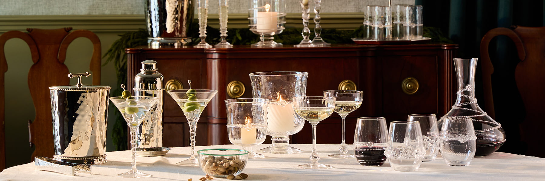 Juliska Bohemian Glasses - Bohemian Wine Glasses