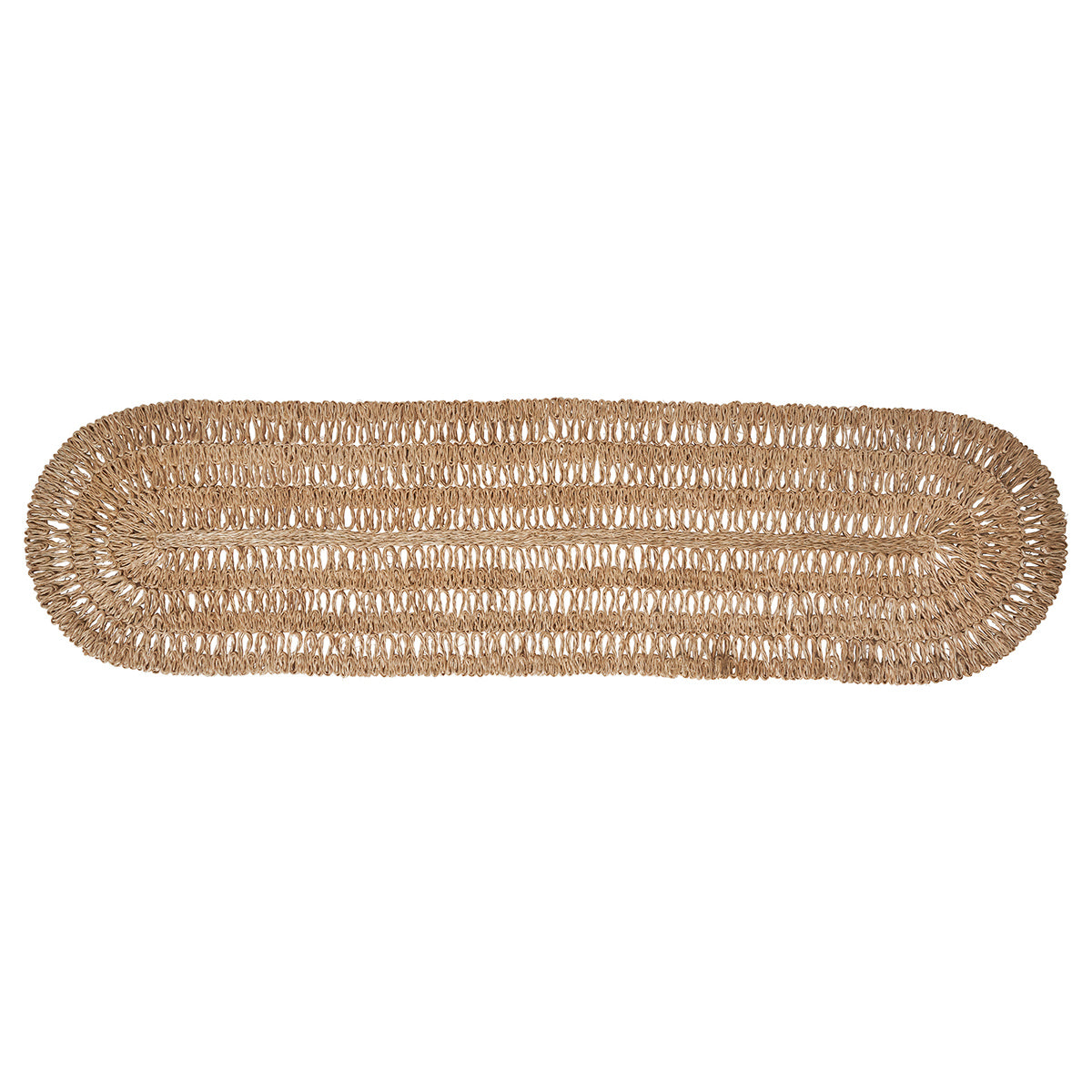 Straw Loop 16 in x 60 in Table Runner - Natural – Juliska