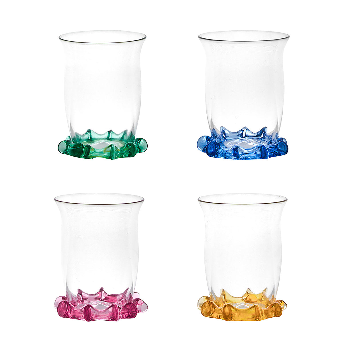 Harriet Shot Glass Assorted Set/4 - Multi – Juliska