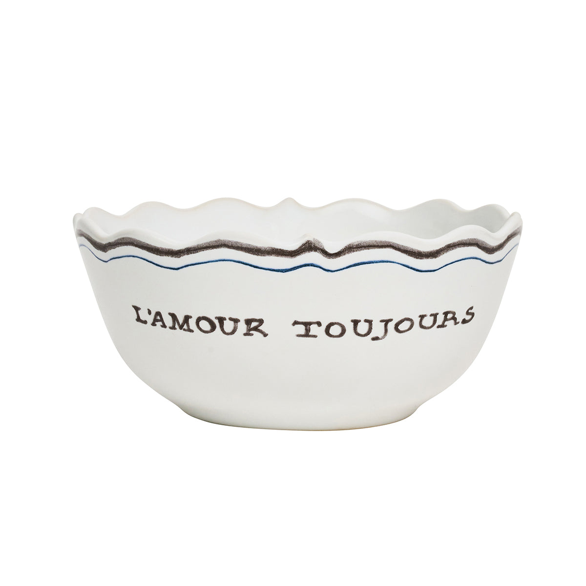 アトリエジュンコ監修Eischアイッシッウエルカムプレート L'Amour Toujours Cereal/Ice Cream Bowl – Juliska