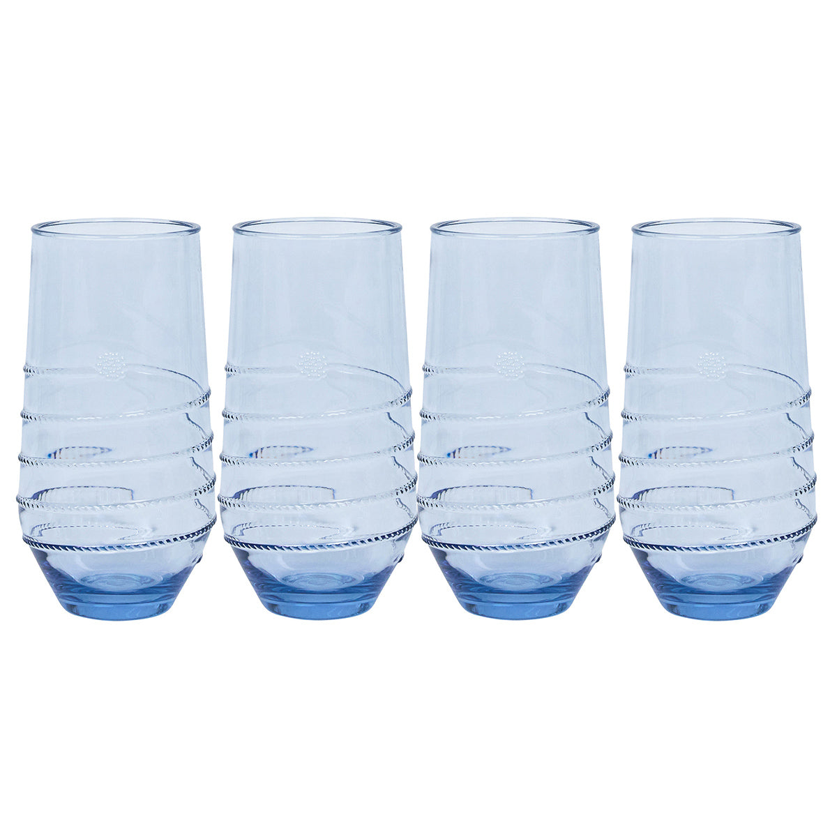Juliska Amalia Acrylic Large Tumbler, Set of 4