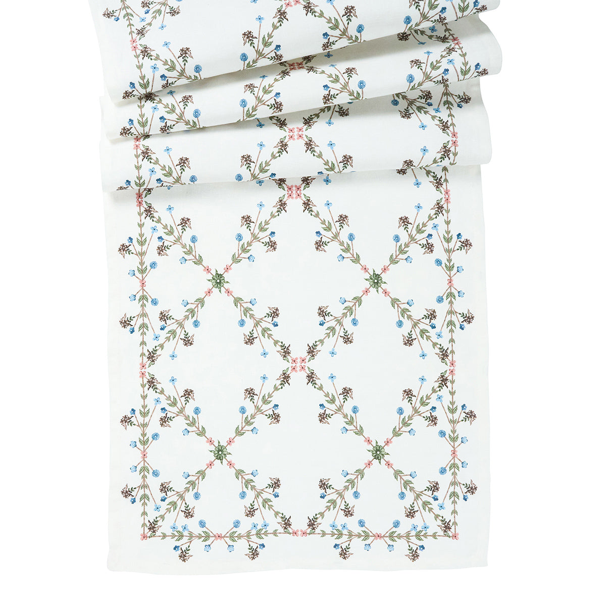Villa Seville 18 in x 90 in Table Runner - Chambray – Juliska