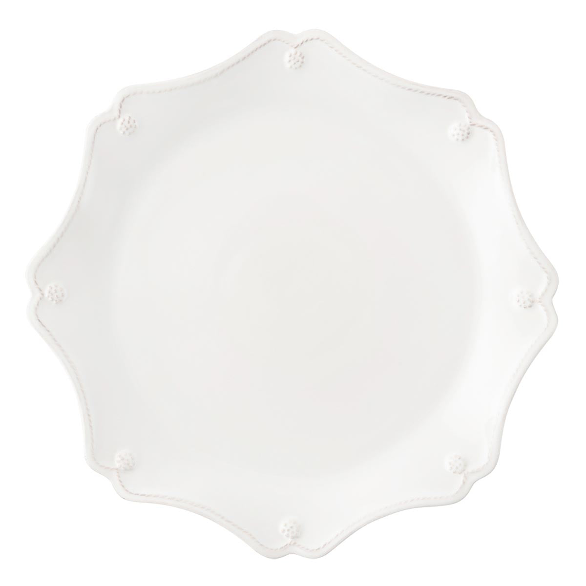 Berry & Thread Scallop Charger/Platter in Whitewash – Juliska