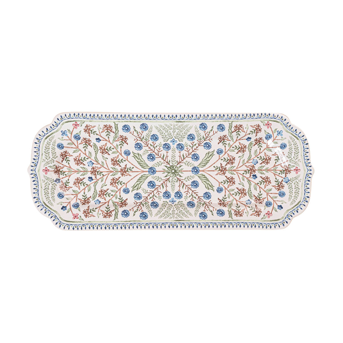 Villa Seville 15” Hostess Tray - Chambray – Juliska