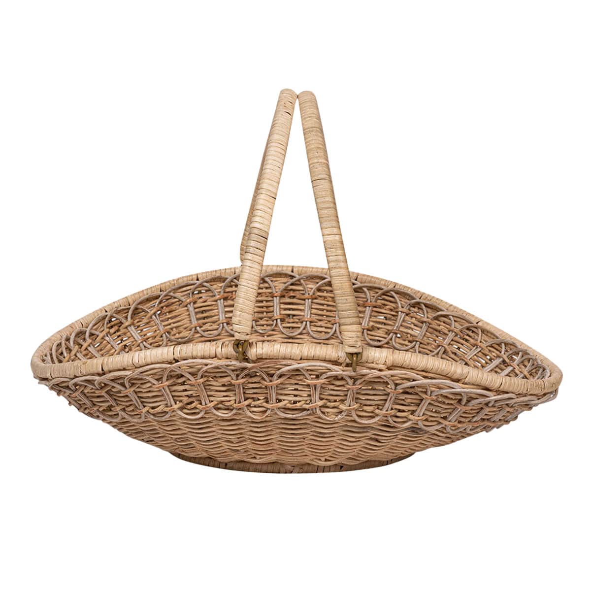 Provence Rattan Gathering Basket - Whitewash – Shop Juliska