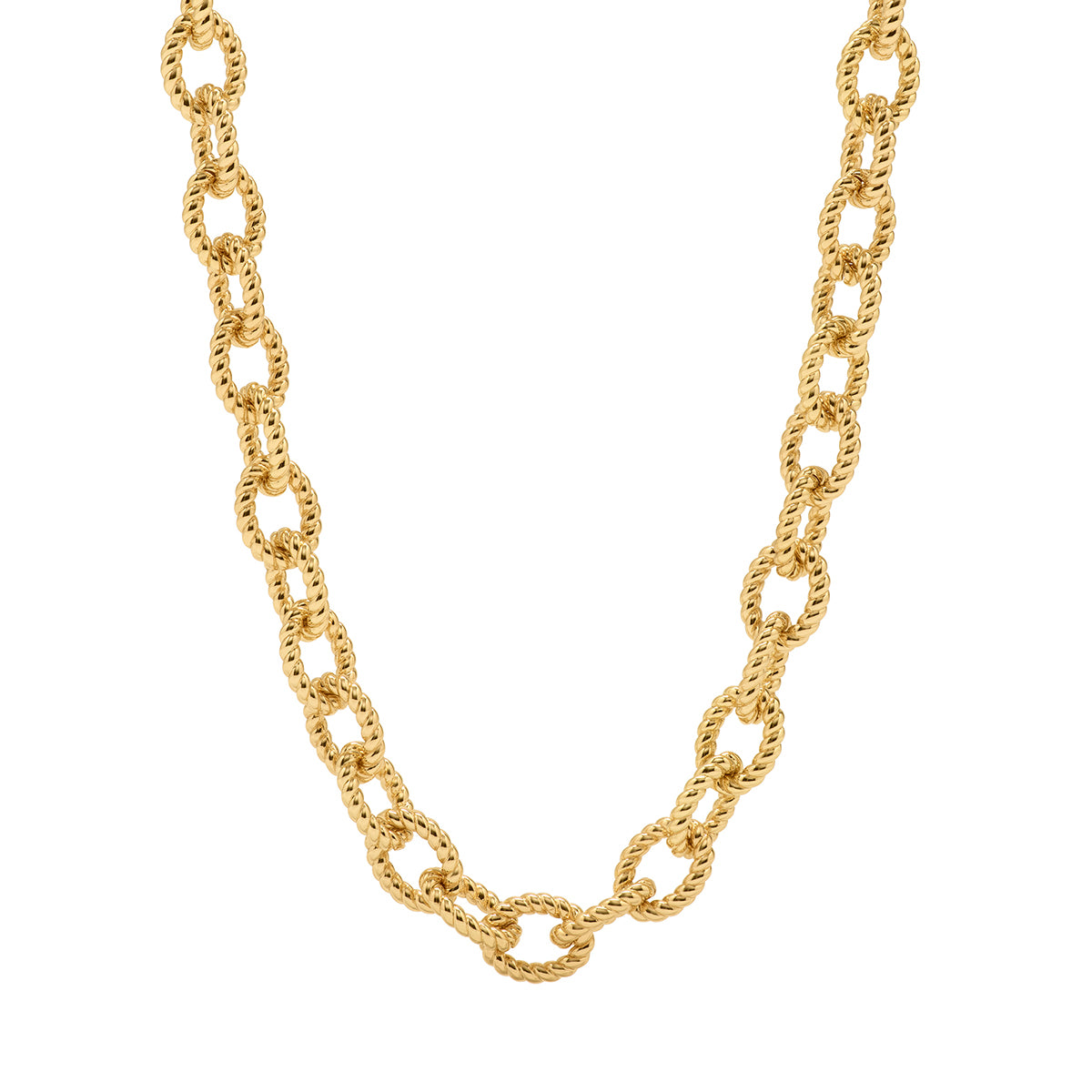Victoria Small Chain Necklace, 18