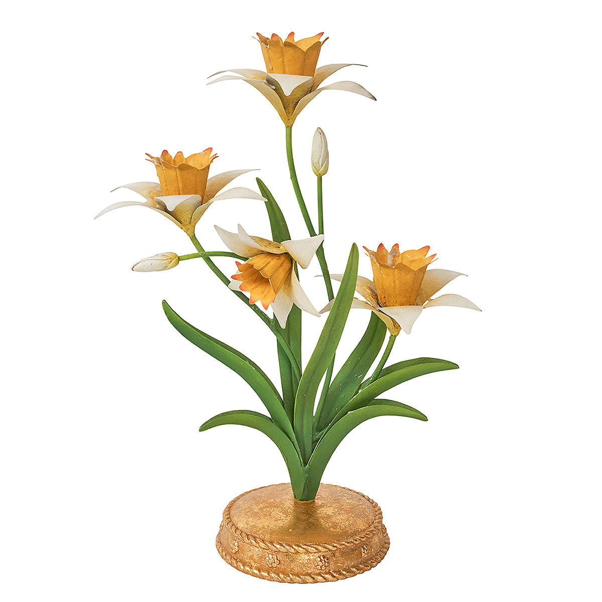 Meadow Walk Daffodil 14 in Centerpiece Candelabra - Yellow – Juliska
