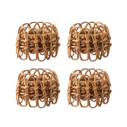 Made of natural hand-woven rattan, this napkin ring delivers instant texture to any table setting - from garden parties to forest feasts and your daily dinner table.
