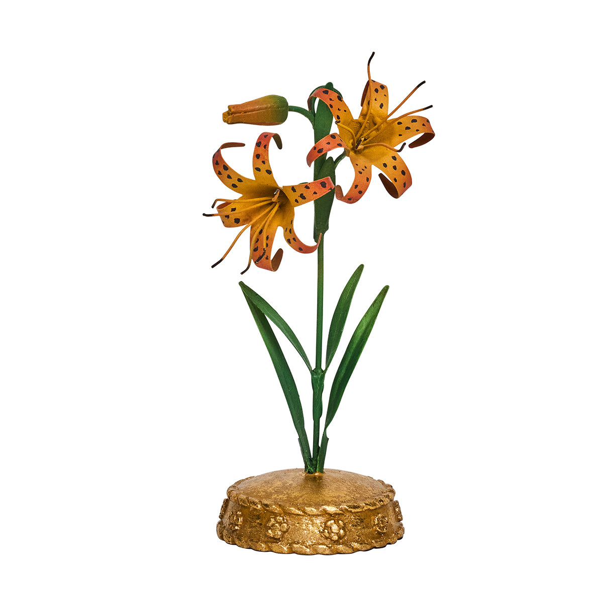 Meadow Walk Tiger Lily Place Card Holder - Orange – Juliska