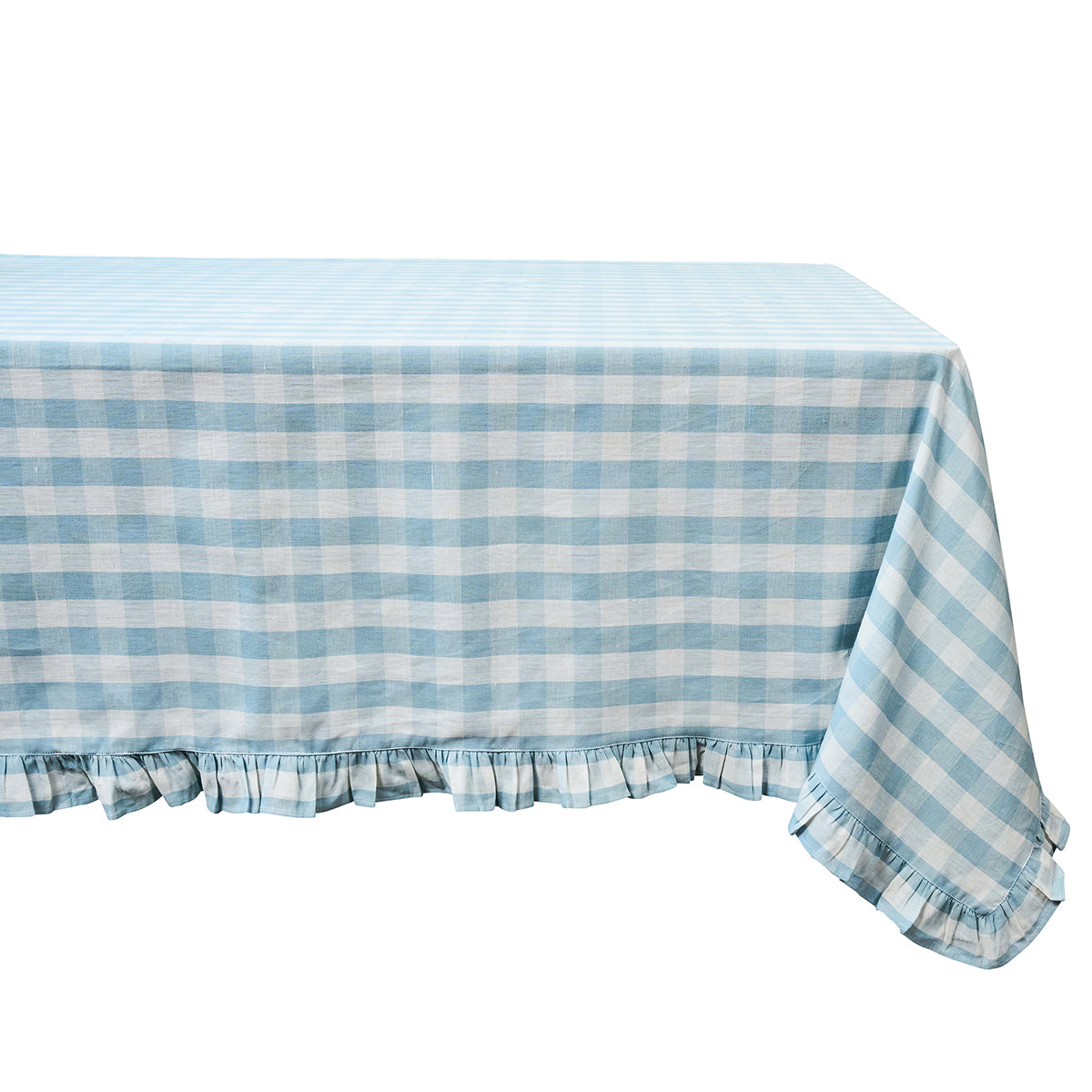 Gingham Ruffle 60