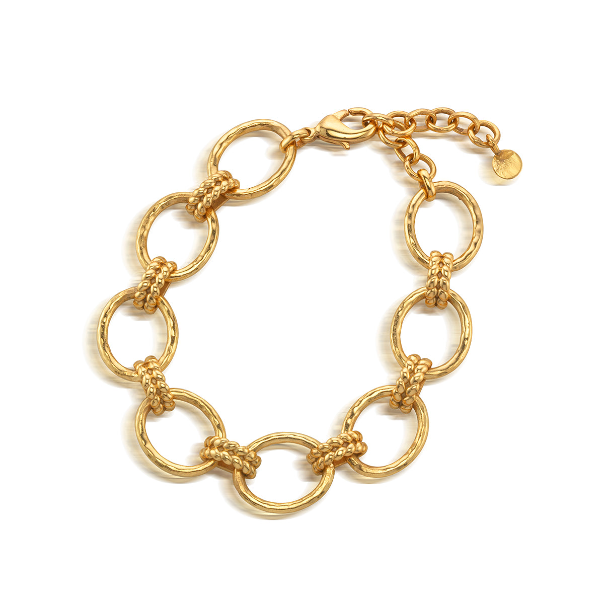 Cleopatra Grande Link Bracelet, 7+1.5