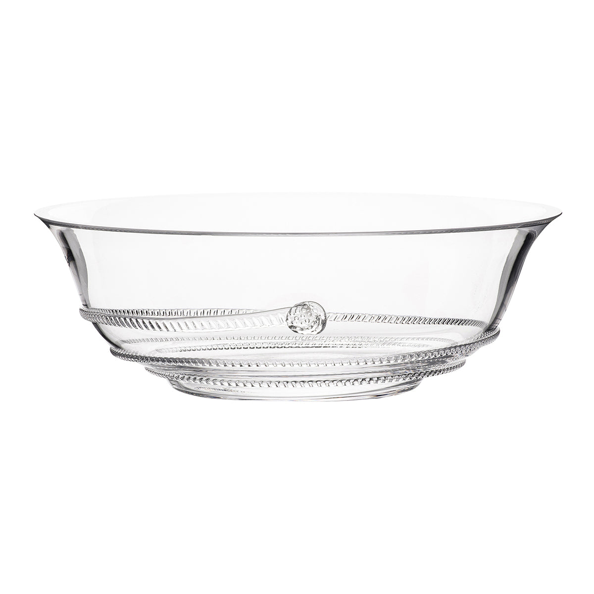 From our Amalia Collection- Our signature Amalia swirl and single berry accent adorn this versatile serving bowl in mouth-blown Bohemian glass.