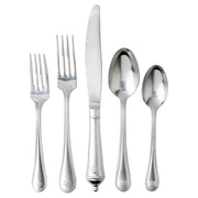 From our Berry & Thread Collection- Meticulously designed and crafted in the spirit of old world French tradition, our Berry & Thread stainless steel flatware is optimum weight in-hand, exceptional for its decorative motif on both front and back and hand rubbed with care to a warm luster finish. This setting is the essence of rustic and refined style.