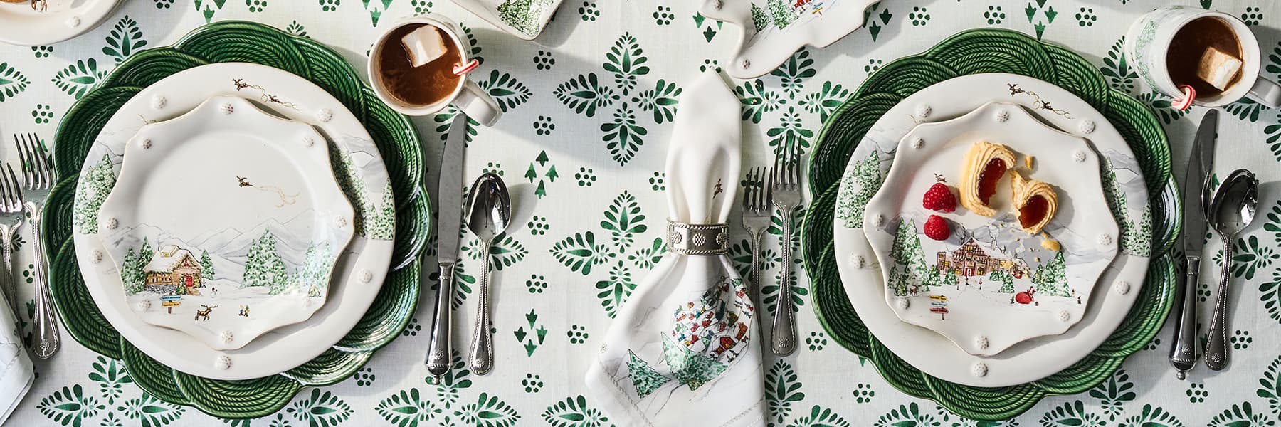 Dinner Plate Blue Christmas Juliska Christmas Plates Berry Thread