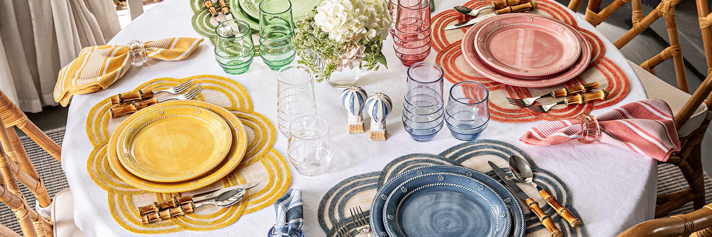 Berry & Thread Melamine Dinnerware.