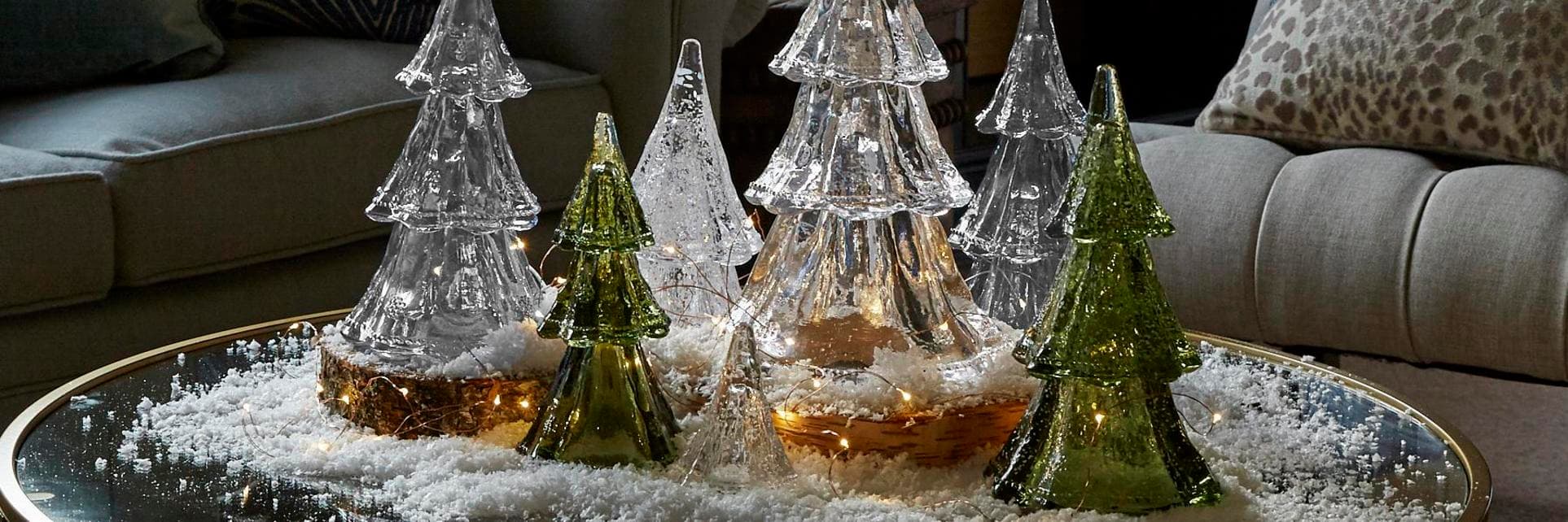 Berry & Thread stackable glass trees.