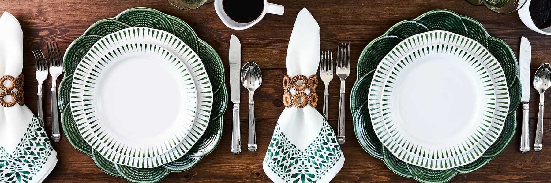 Sitio Stripe Basil Collection