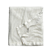 Beaded 60" x 130" Tablecloth – White
