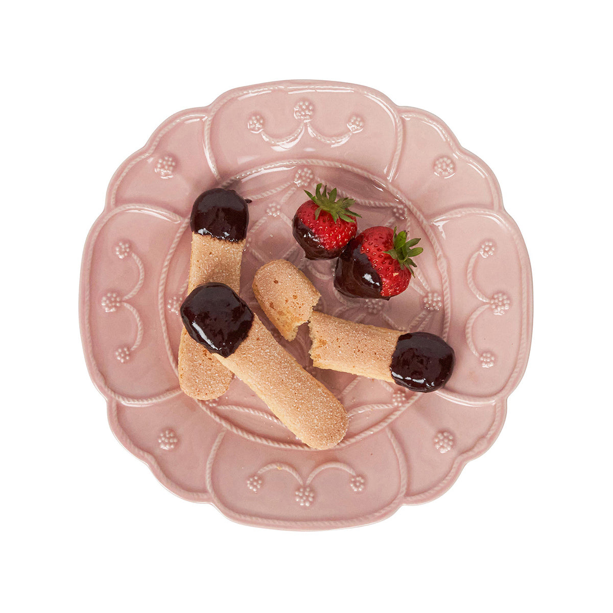 Jardins Du Monde Dessert/Salad Plate Assorted Set/4 - Blush – Juliska