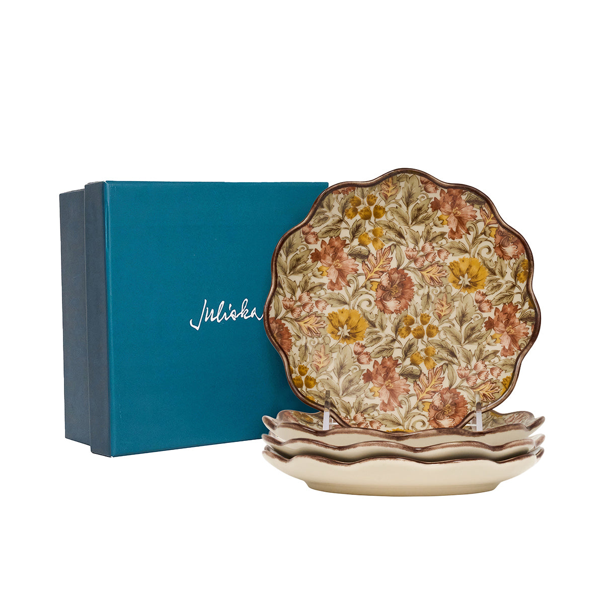 Willa Cocktail Plate Set/4 - Amber – Juliska