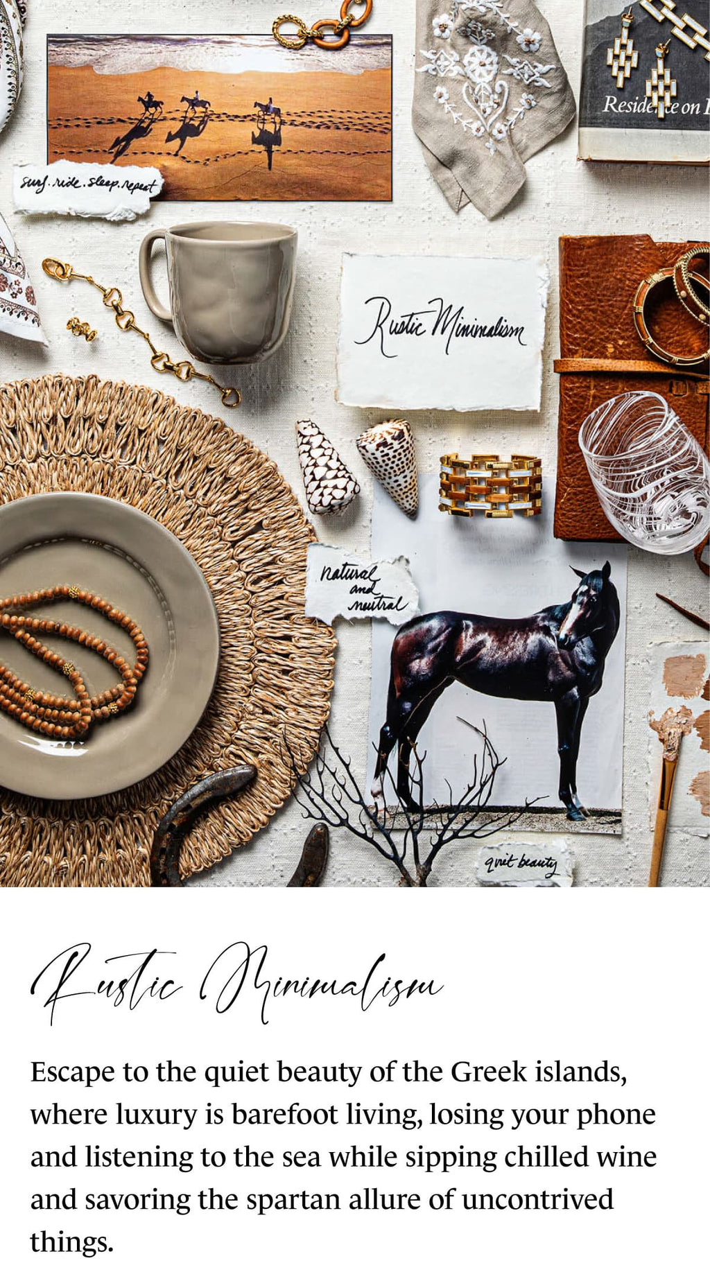 Rustic Minimalism Collection