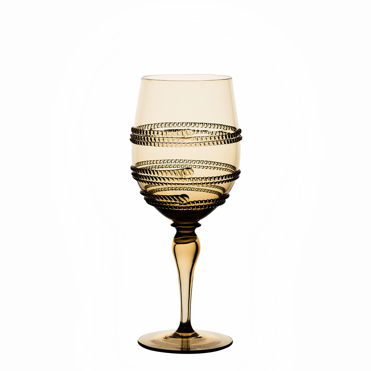 Ella Wine Glass - Amber