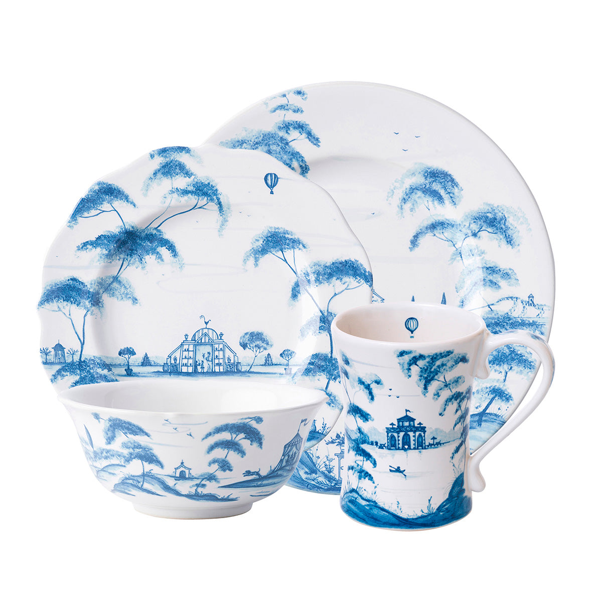 Country Estate 10 in Ginger Jar - Delft Blue – Juliska