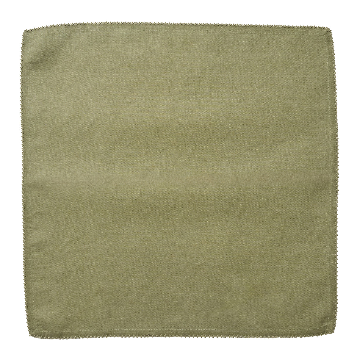 Berry Scallop Napkin Set/4 - Sage - detail view