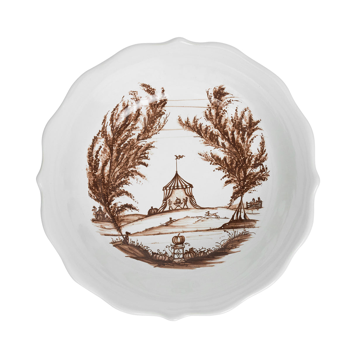 Country Estate Harvest 10" Serving Bowl - Sepia - detail view