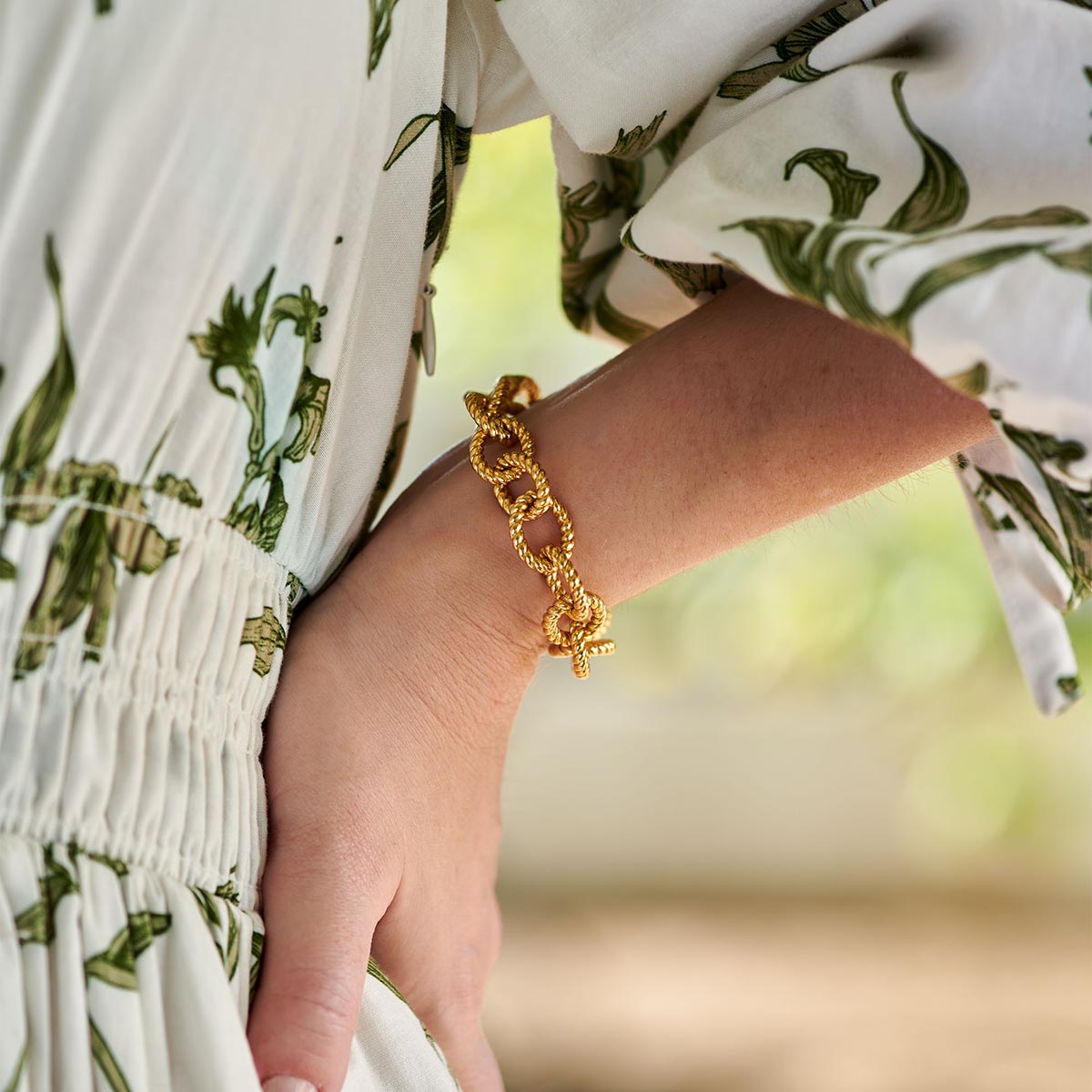 Victoria Small Chain Bracelet, 8