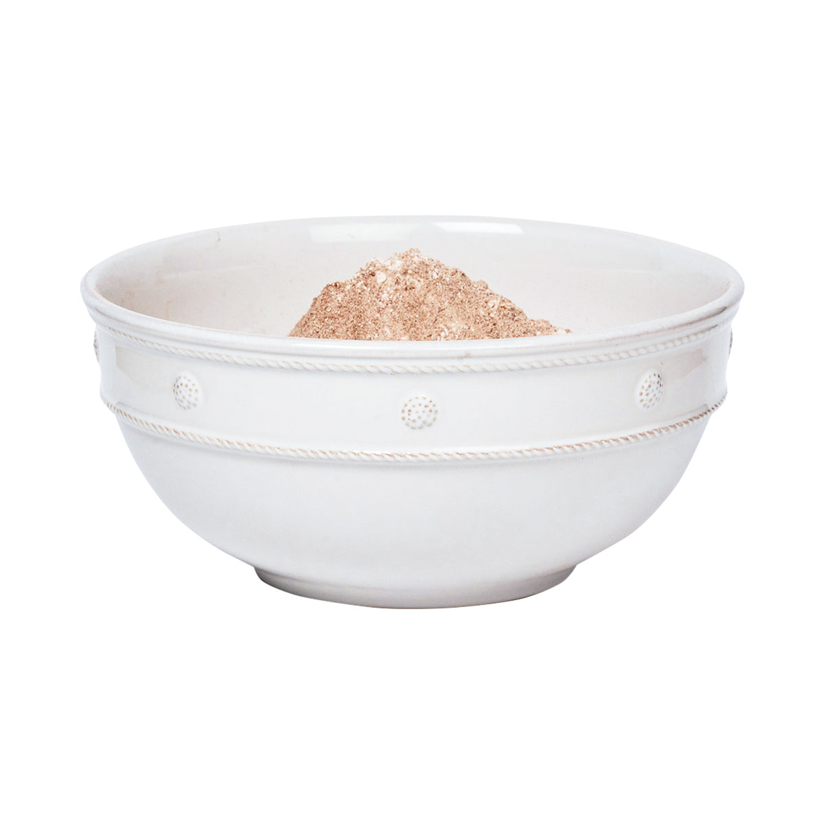 Berry & Thread Nesting Serving Bowl Set/3pc - Whitewash, styled table setting view