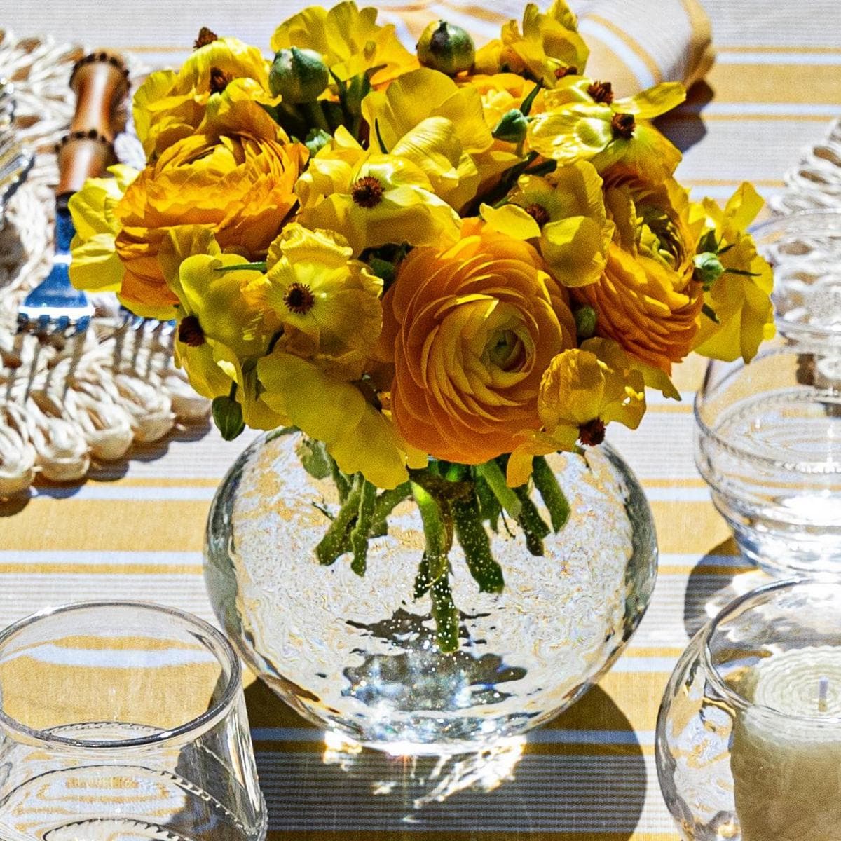 Juliska 花瓶 RoseBowl ガラス Vase Puro 6