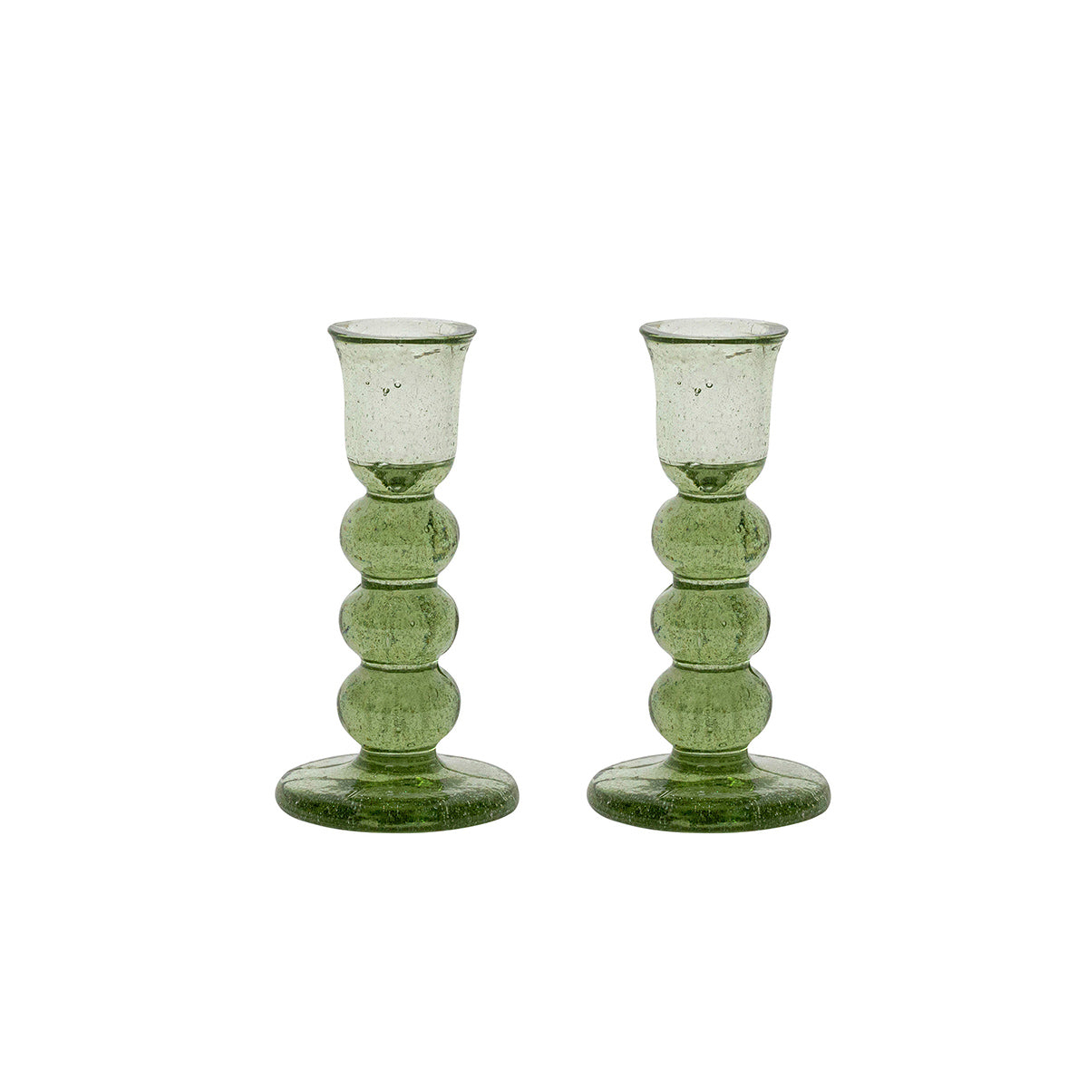 Provence 5" Candlestick Set/2 - Basil