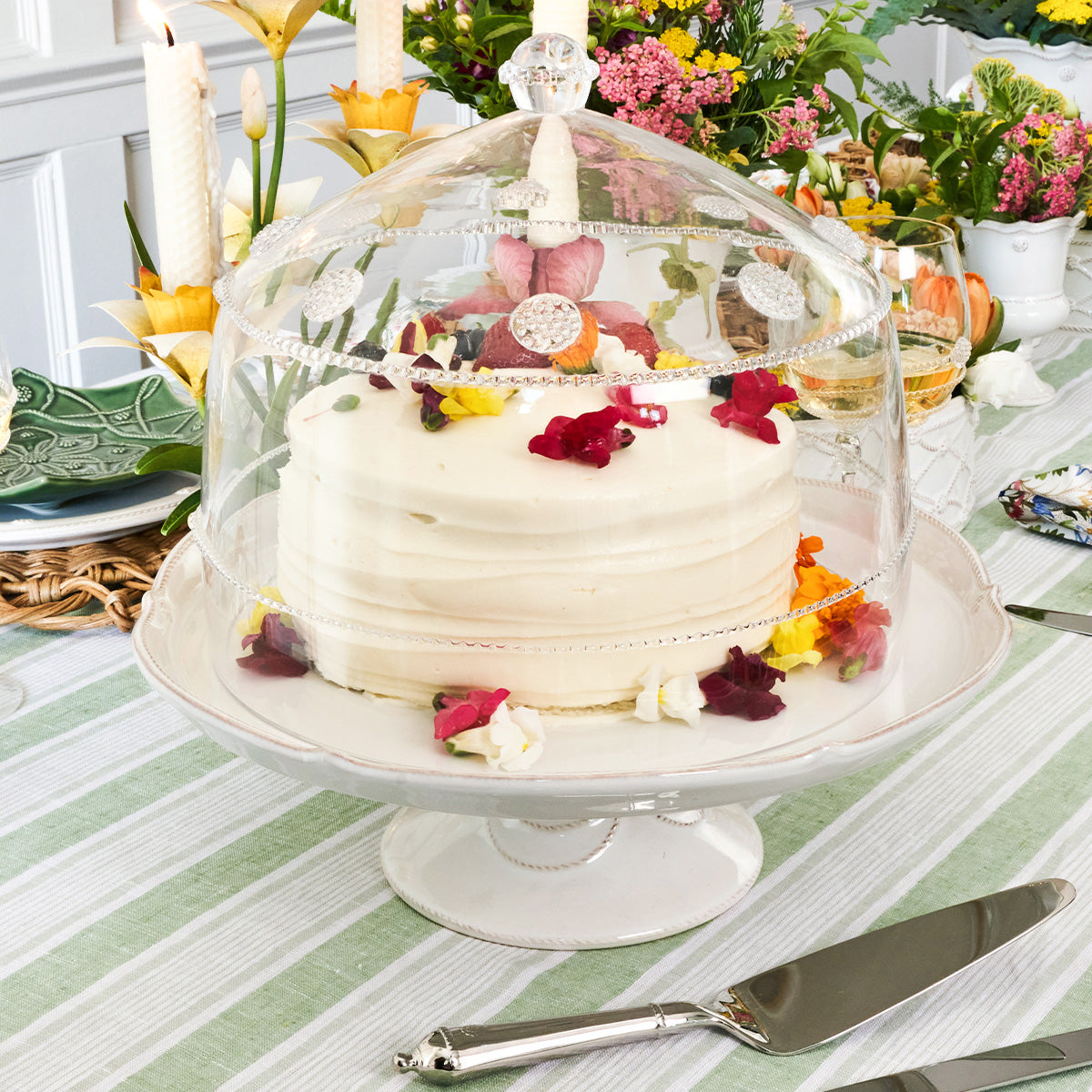 Isabella Cake Dome - alternate angle