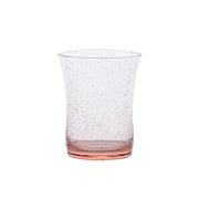 Inspired by the traditional bubbly glassware from Provence and of sturdy construction to make everyday drinking, effervescent. For water, wine, and everything in between, this mouth-blown tumbler is small in stature but large in sparkle - bringing a charming spirit of joie de vivre to every sip. Offered in four chic and versatile hues: Basil, Chambray, Blush, and Clear (we always love to add a pop of color to the table with colorful glass)!