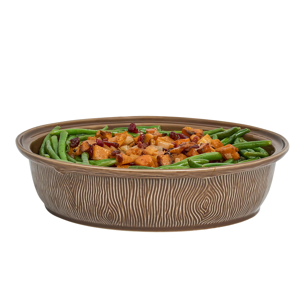 Forest Walk Stag Baker with Lid - Multi - styled table setting view