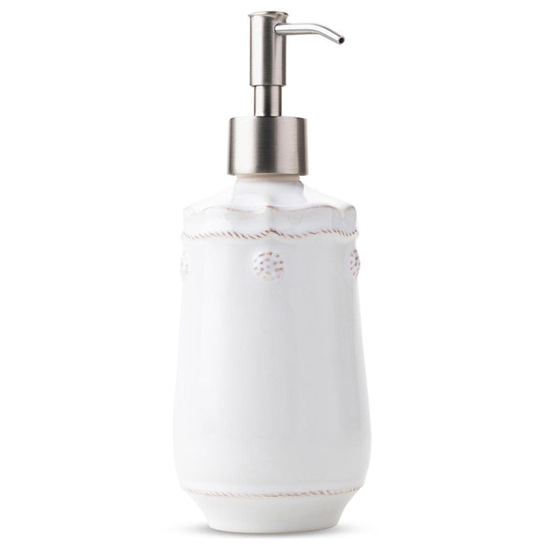 Berry & Thread Soap Dispenser - Whitewash – Juliska