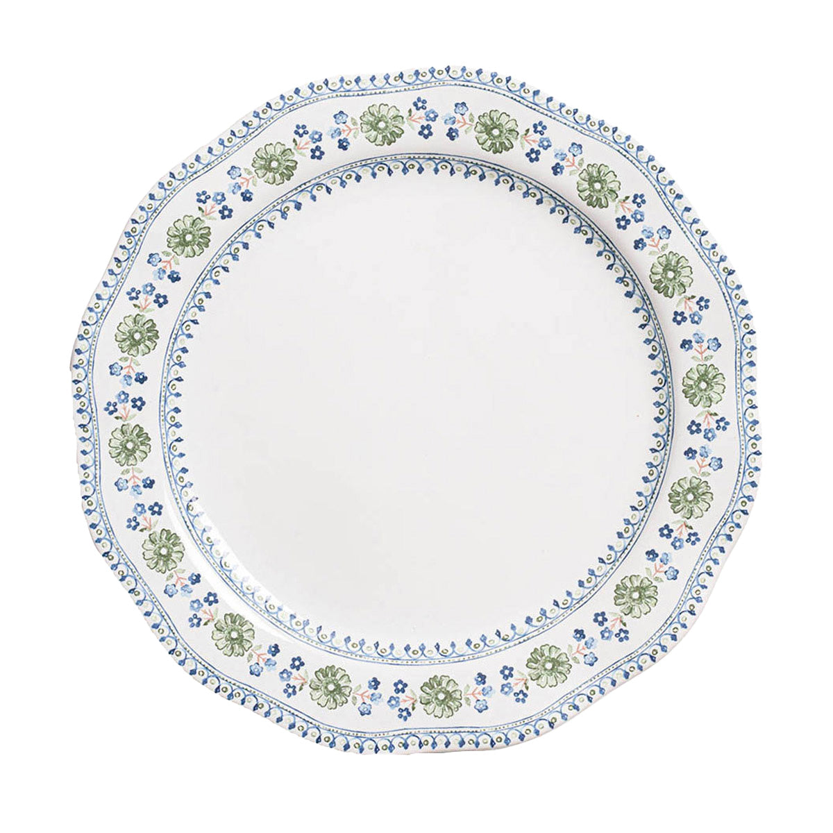 Villa Seville 4pc Place Setting - Chambray, detail view