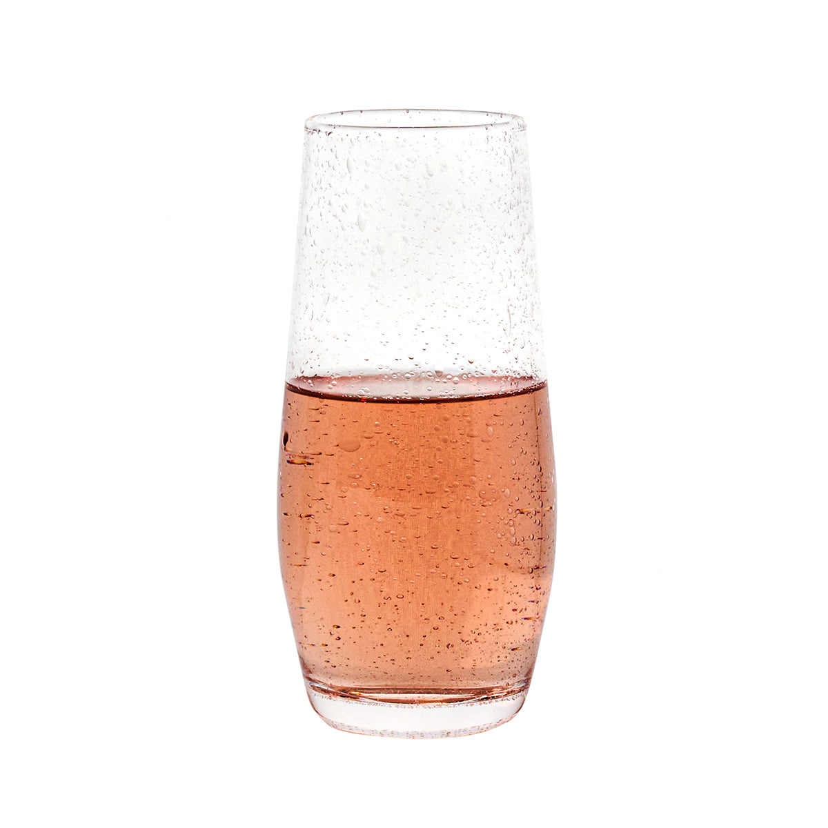 Provence Stemless Flute mouth-blown glass, styled table setting view
