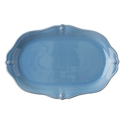 Berry & Thread serving platter in chambray blue by Juliska