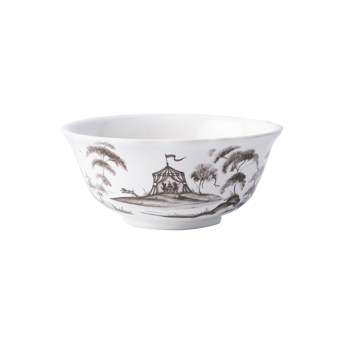 Country Estate Cereal/Ice Cream Bowl - Flint Grey, detail view