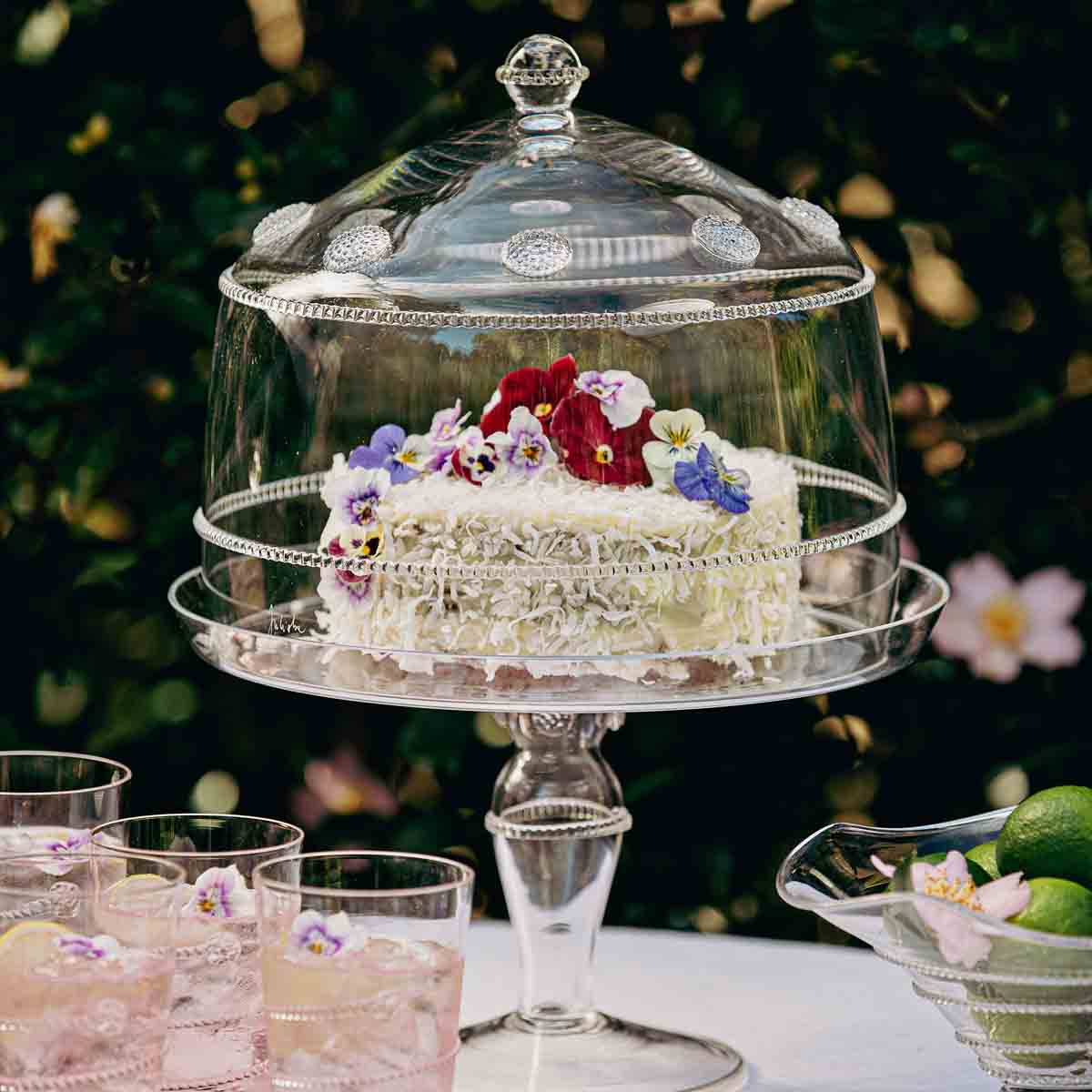 Isabella Cake Dome - lifestyle setting
