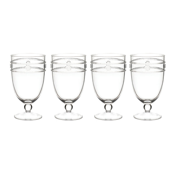 Isabella Acrylic Goblet Set-4 – Juliska