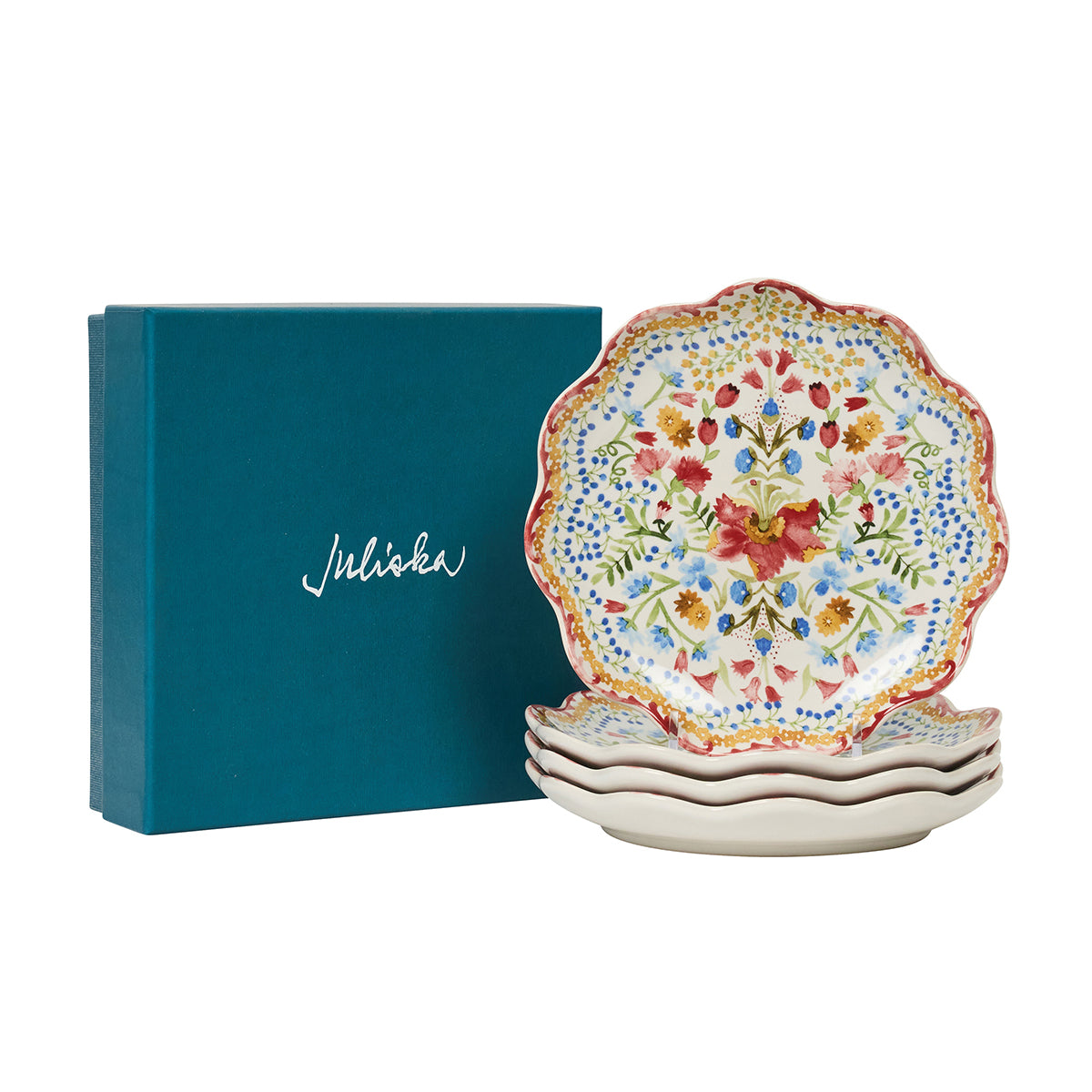 Sofia Side/Cocktail Plate Set/4 - Multi – Juliska