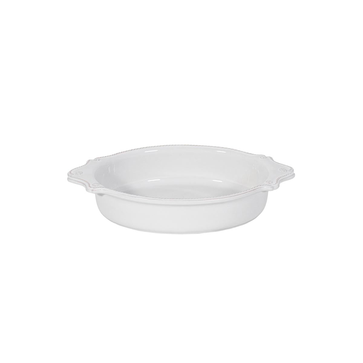 Berry & Thread 13" Oval Baker - Whitewash | Juliska