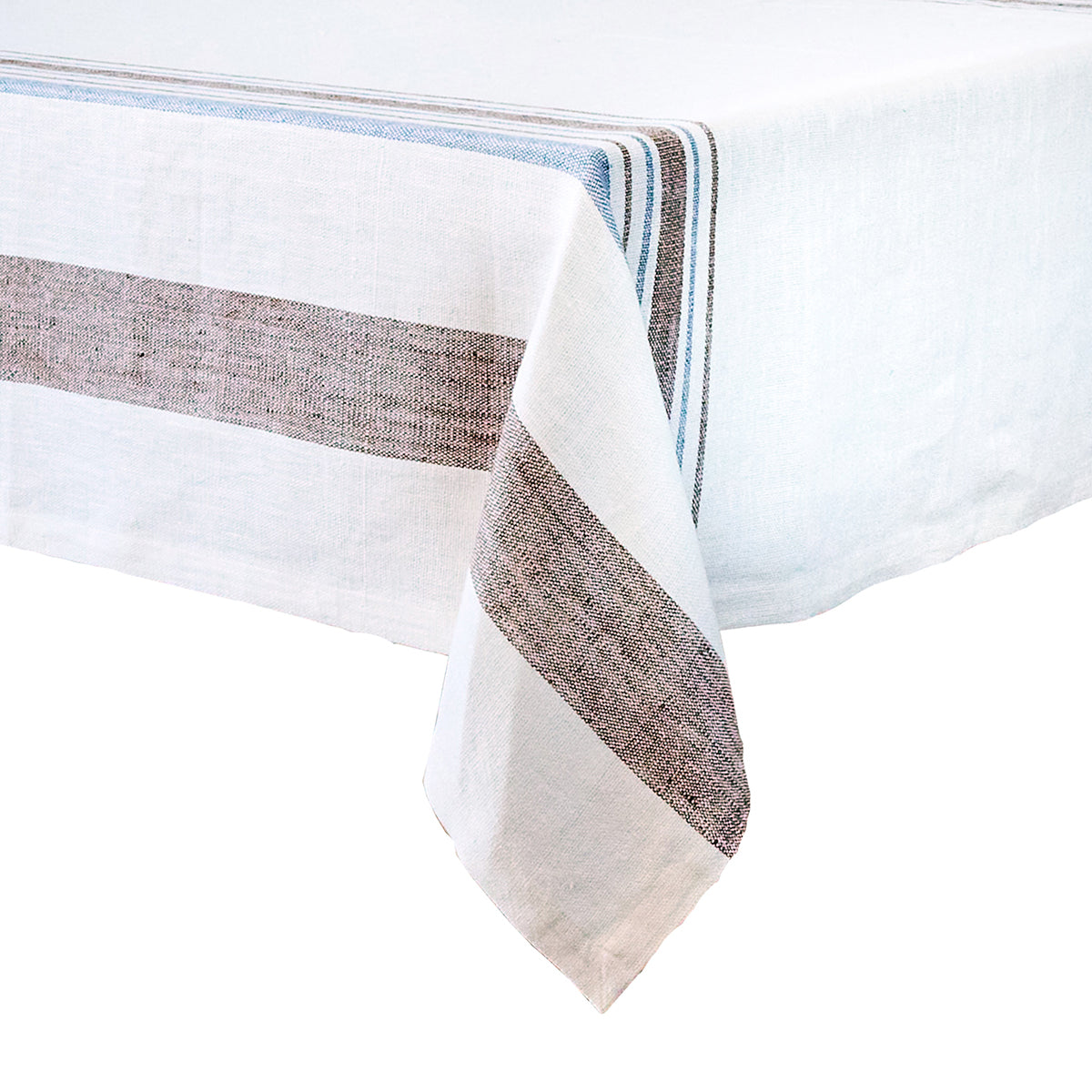 Danish Stripe 60 in x 120 in Tablecloth - Taupe – Juliska