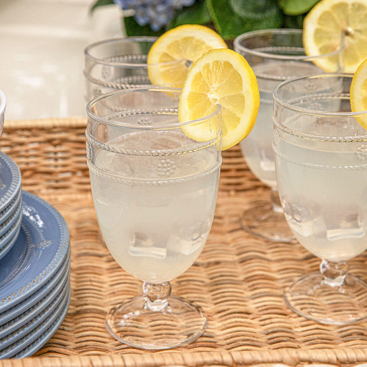 Isabella Acrylic Goblet Set-4 – Juliska