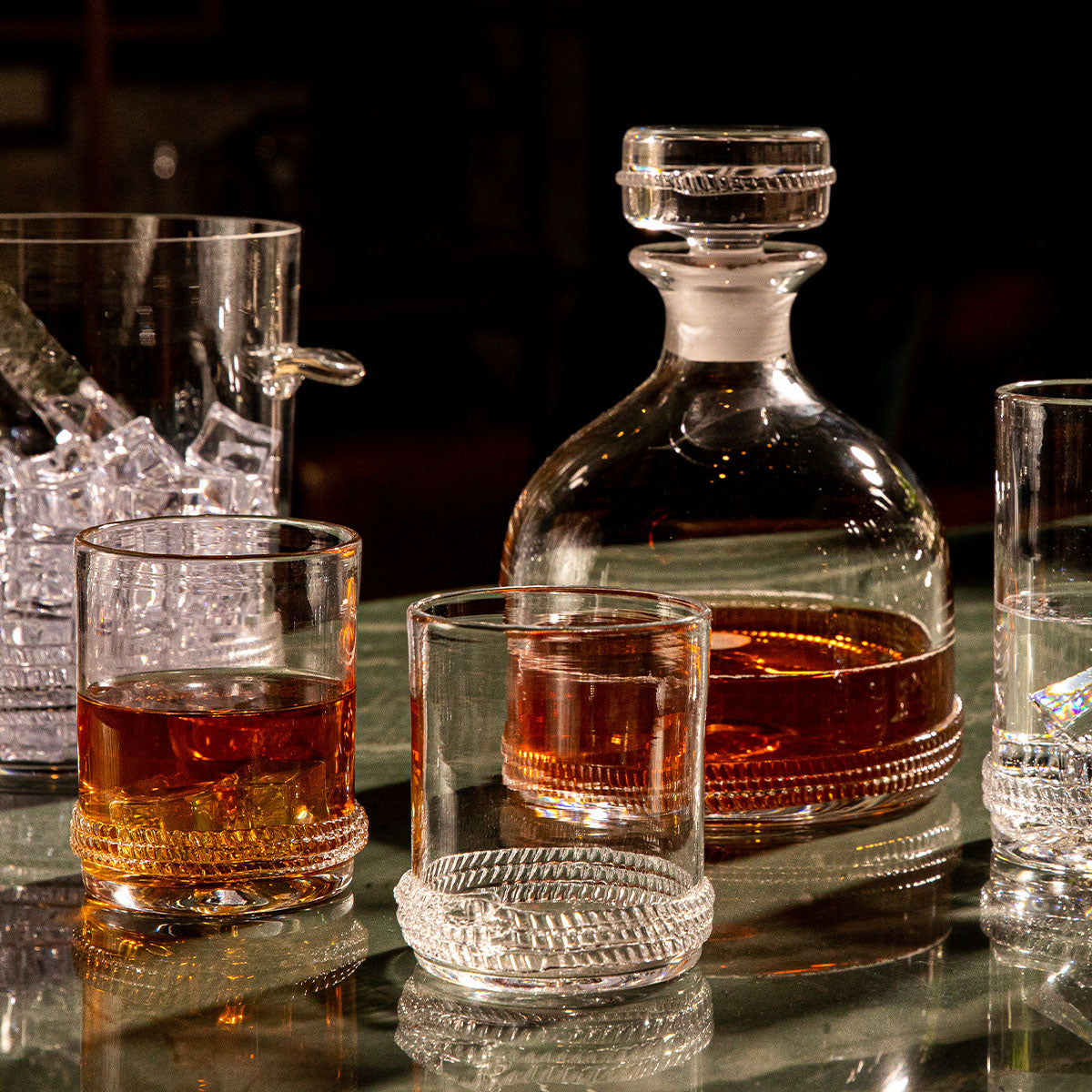 Dean Whiskey Decanter - alternate angle
