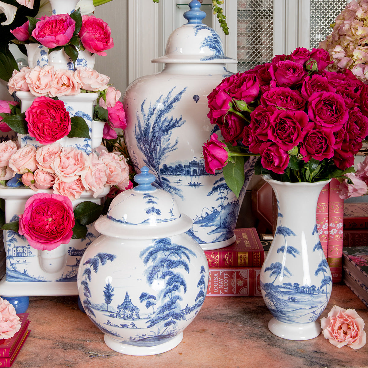 Country Estate Vase 9 in - Delft Blue | Juliska – Shop Juliska