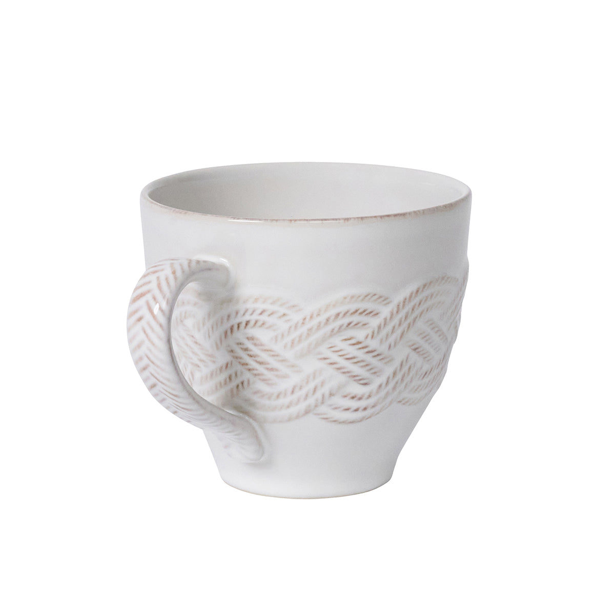 Le Panier Mystic Knot Mug - Whitewash – Juliska